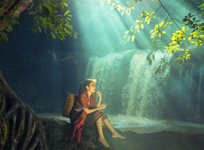 Wallpaper Waterfall, Thailand, 4K, Travel 4853915295